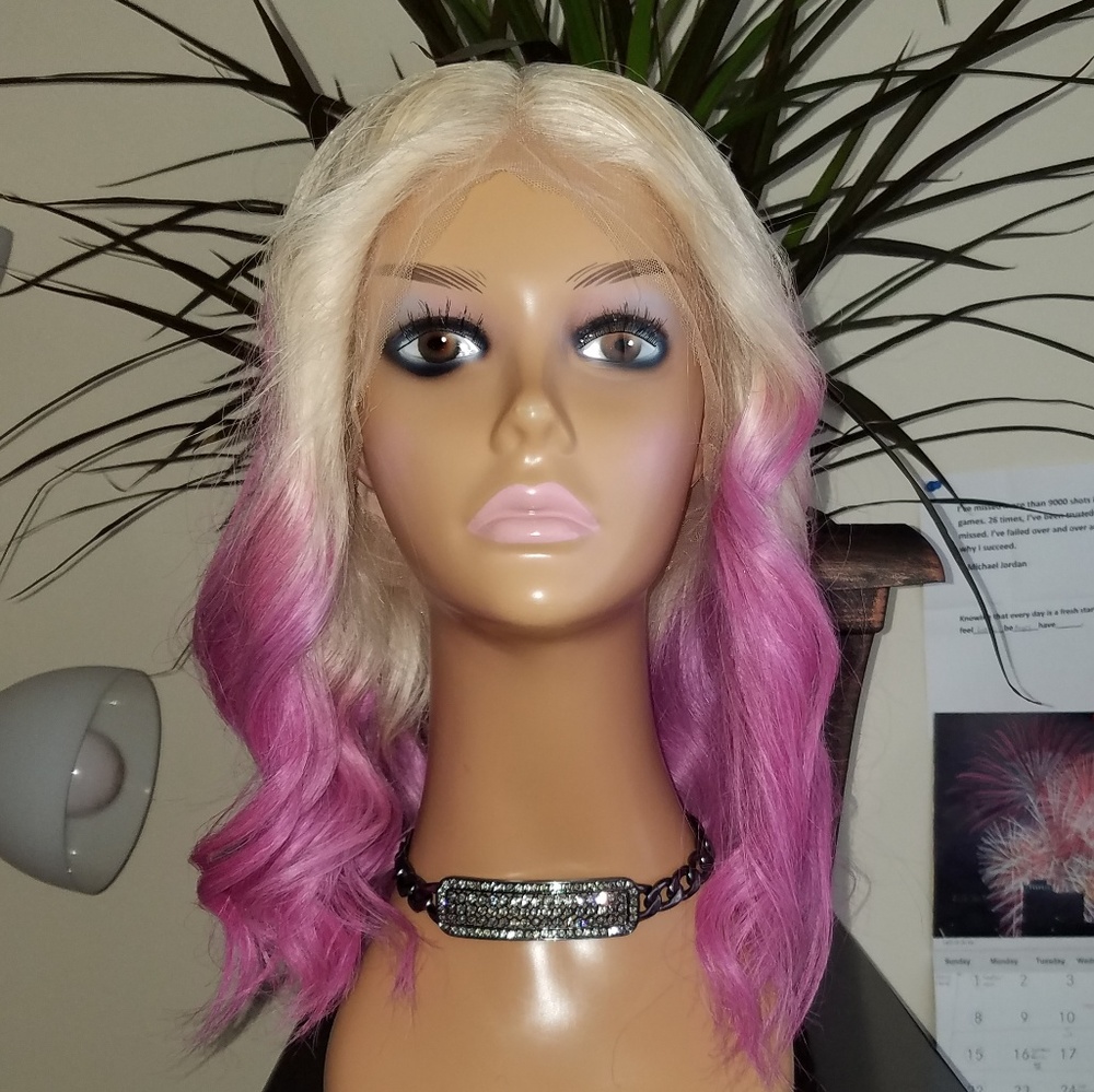 Full Lace Wig Bob Cut 12" - Picture 3 of 7